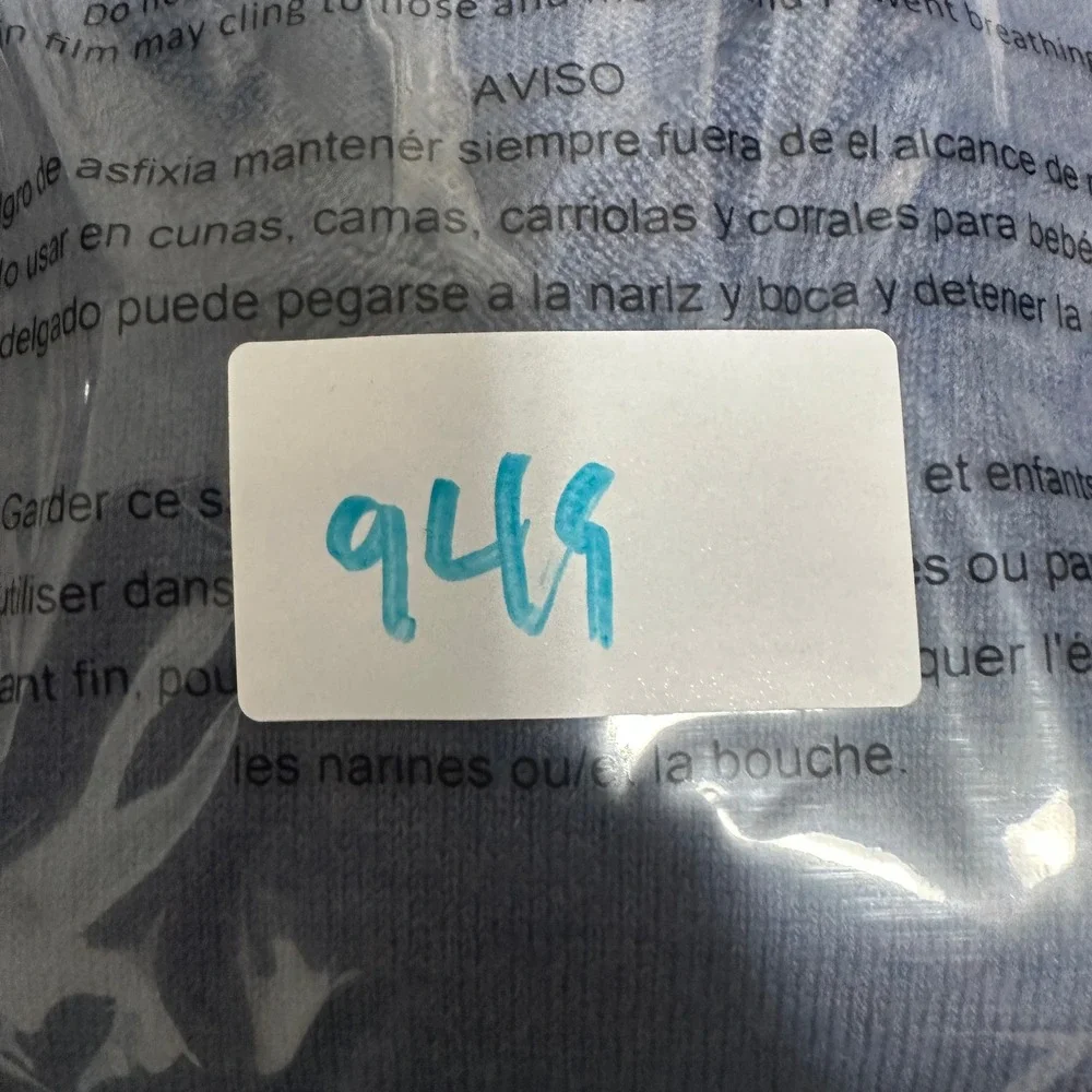 Gap V-Neck Extra Fine‎ Merino Wool Sweater Long Sleeve Blue Mens Size Large